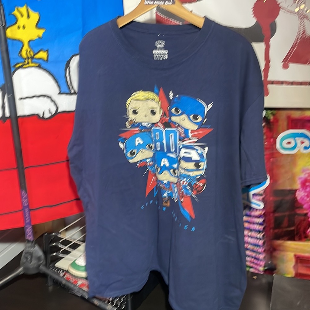 Pop Tees Captain America - Picture 5 of 5
